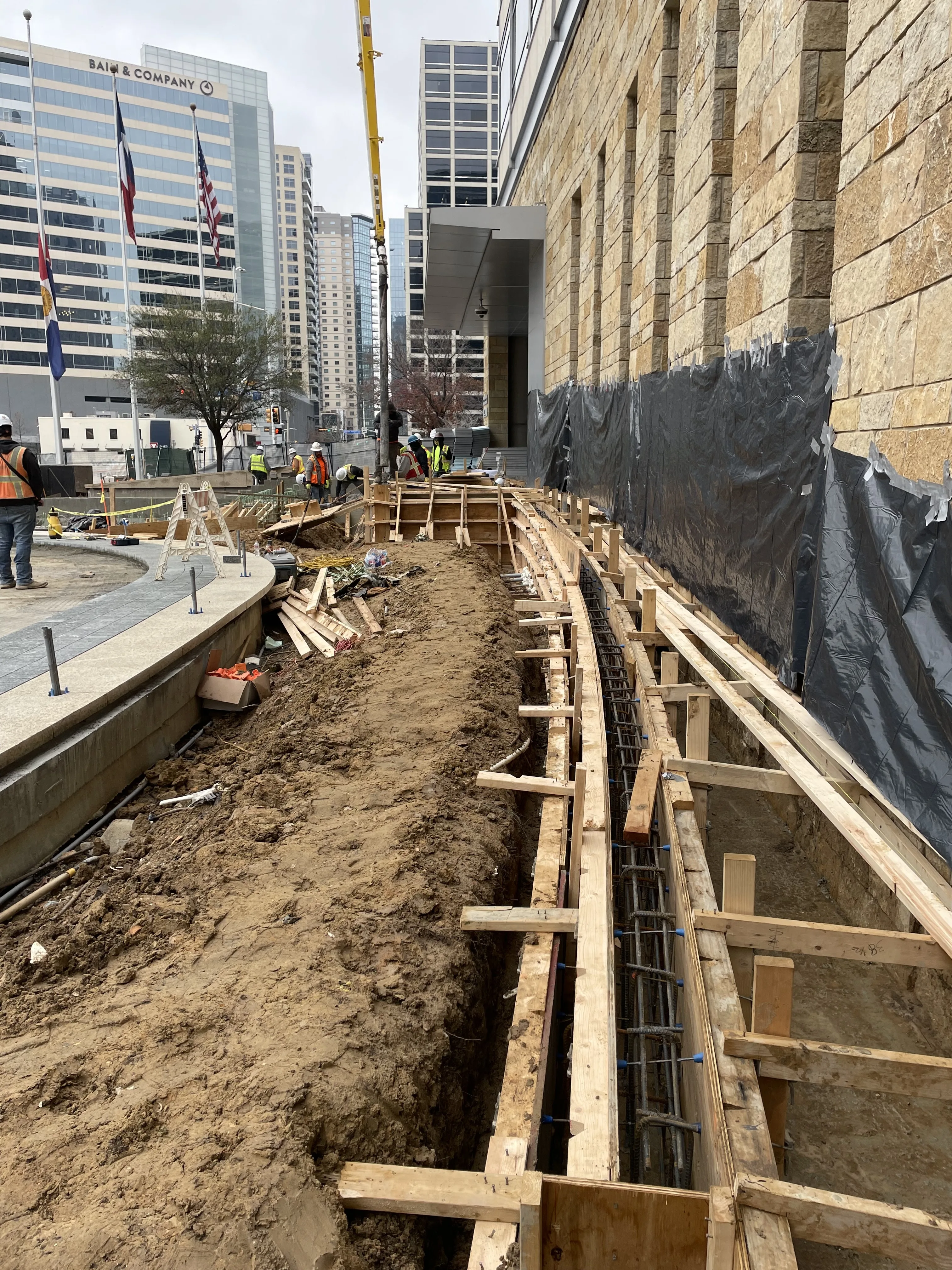 Commercial concrete construction in DFW Metroplex